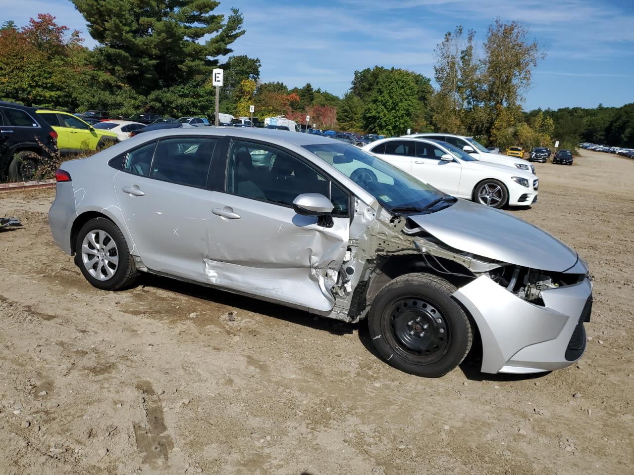 2021 Toyota Corolla Le VIN: 5YFEPMAE1MP249521 Lot: 73630494