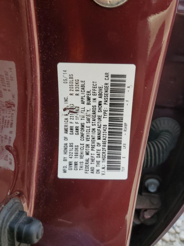 1HGCR2F88EA233428 2014 Honda Accord Exl