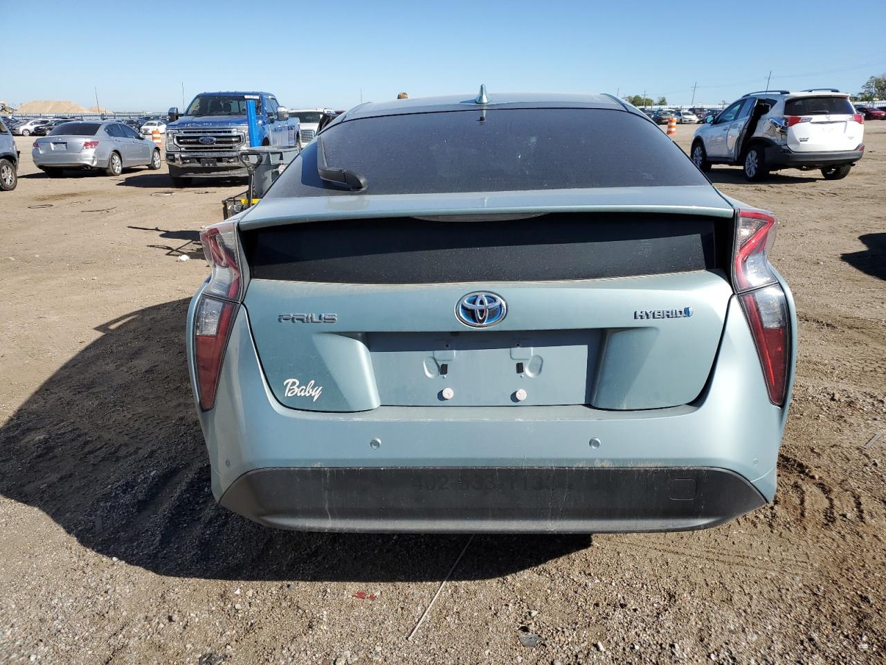 2018 Toyota Prius VIN: JTDKBRFU8J3599635 Lot: 73050264