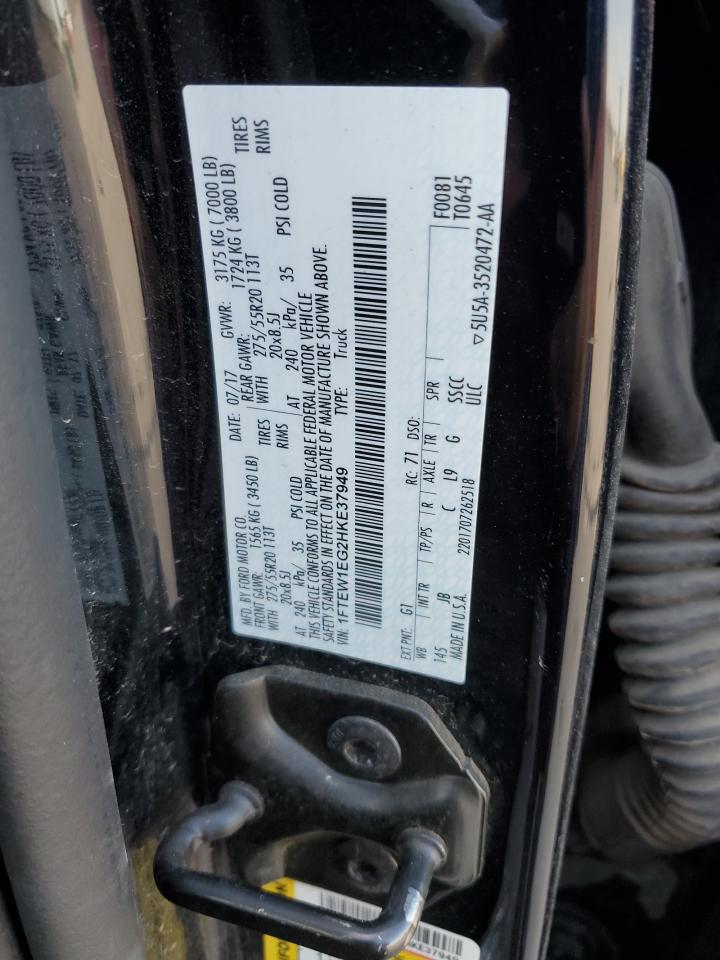 1FTEW1EG2HKE37949 2017 Ford F150 Supercrew