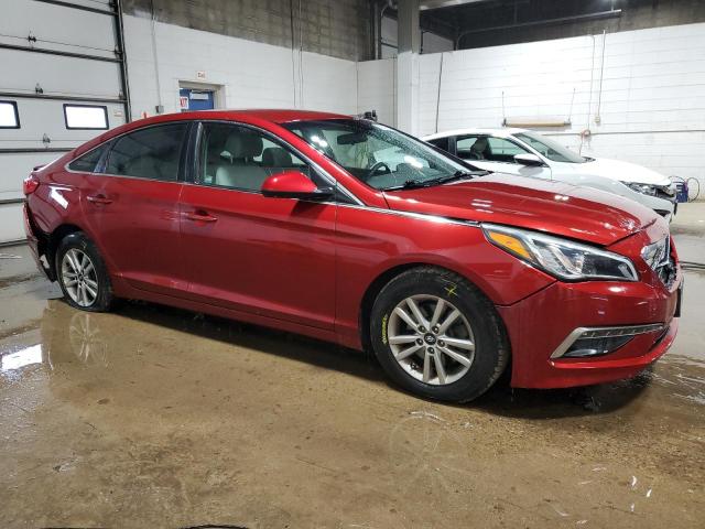  HYUNDAI SONATA 2015 Красный