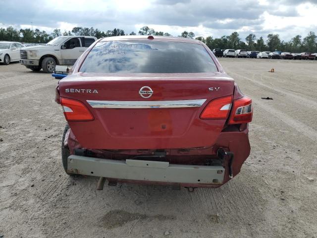  NISSAN SENTRA 2017 Red