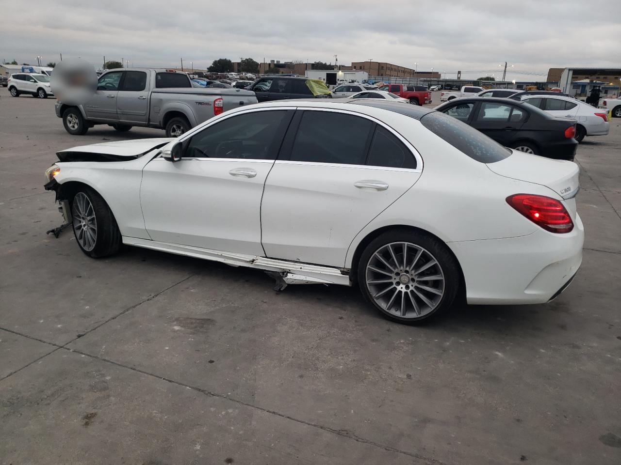 VIN 55SWF4JB7FU085783 2015 MERCEDES-BENZ C-CLASS no.2