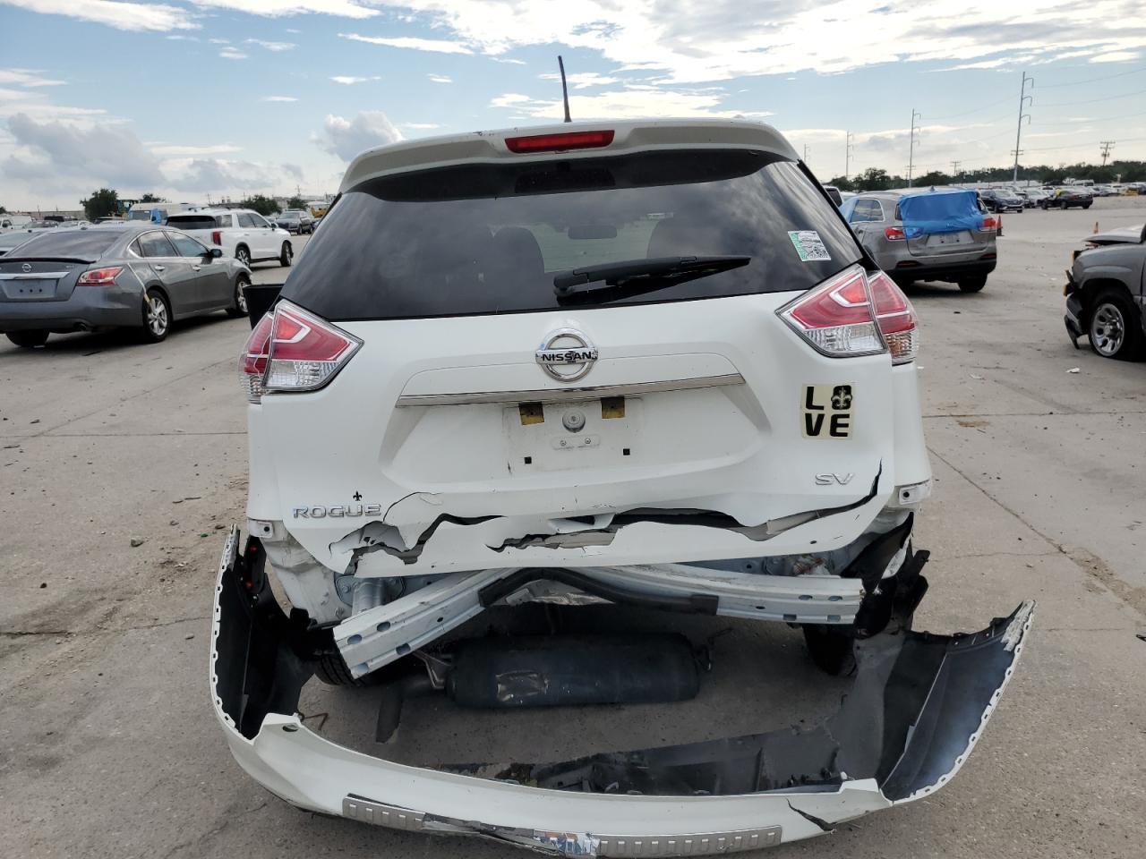 2016 Nissan Rogue S VIN: KNMAT2MT1GP669536 Lot: 71986894