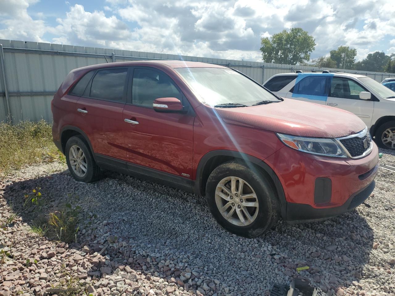 VIN 5XYKTCA65FG651213 2015 KIA SORENTO no.4