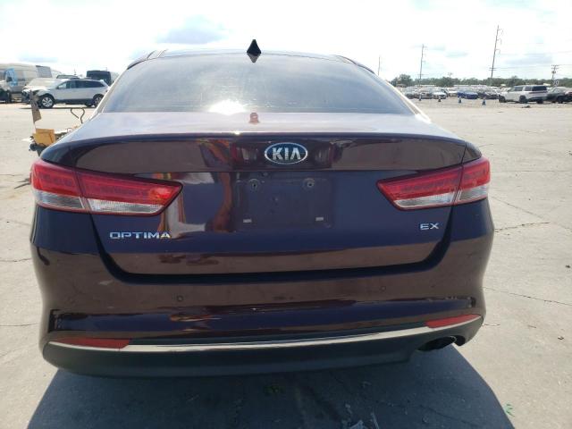  KIA OPTIMA 2016 Burgundy