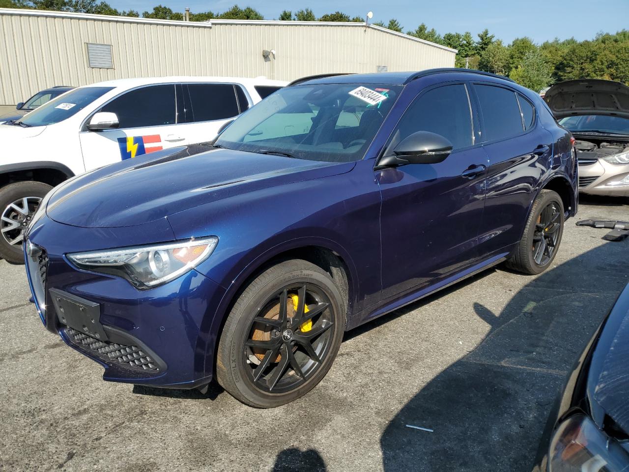 2021 Alfa Romeo Stelvio Ti for Sale in Exeter, RI - Rear End
