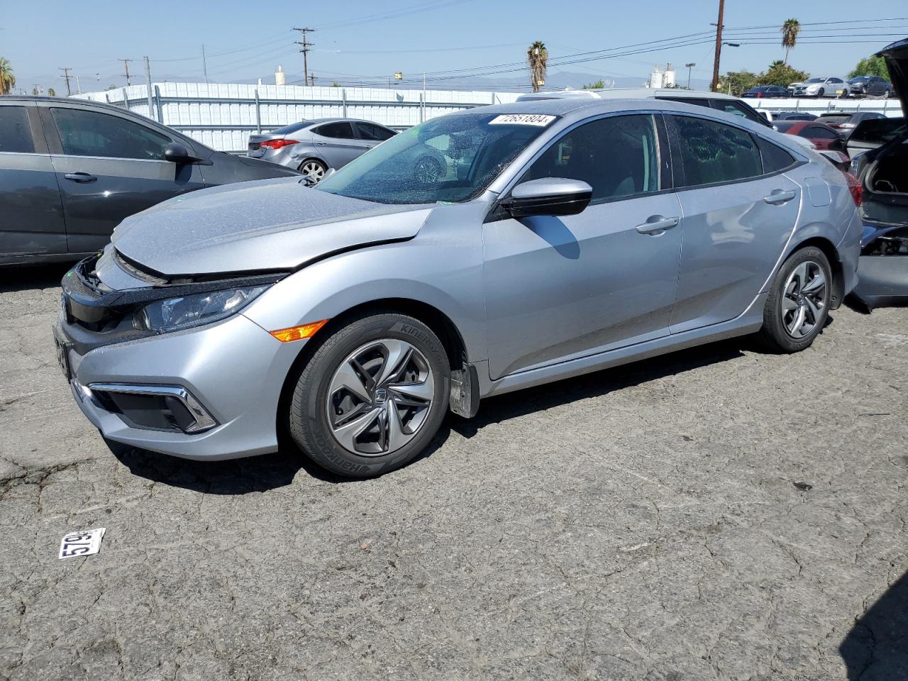 2020 Honda Civic Lx VIN: 2HGFC2F65LH577004 Lot: 72651804