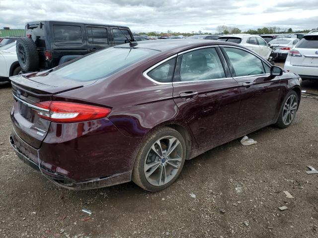  FORD FUSION 2017 Burgundy