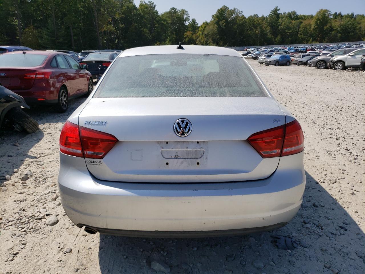 2012 Volkswagen Passat Se VIN: 1VWBP7A35CC026955 Lot: 71208334