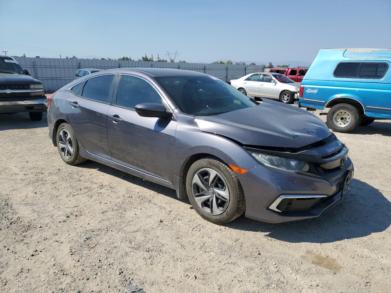 2020 Honda Civic Lx VIN: 2HGFC2F63LH503452 Lot: 70038574