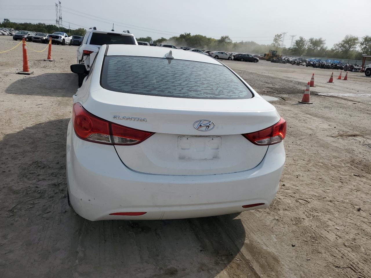2013 Hyundai Elantra Gls VIN: 5NPDH4AEXDH342706 Lot: 70068834