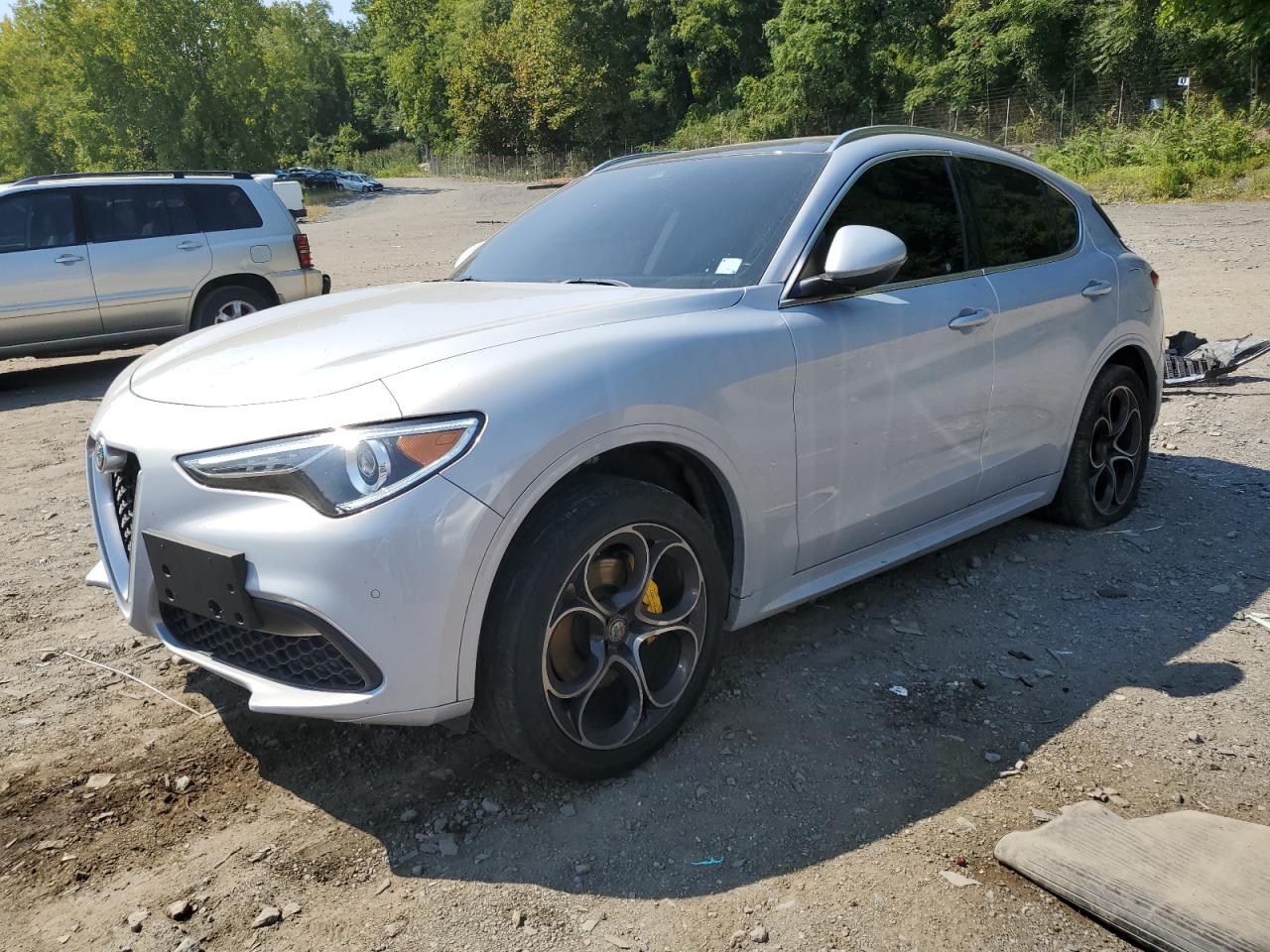 2020 Alfa Romeo Stelvio Ti на продаже в Marlboro, NY - Rear End