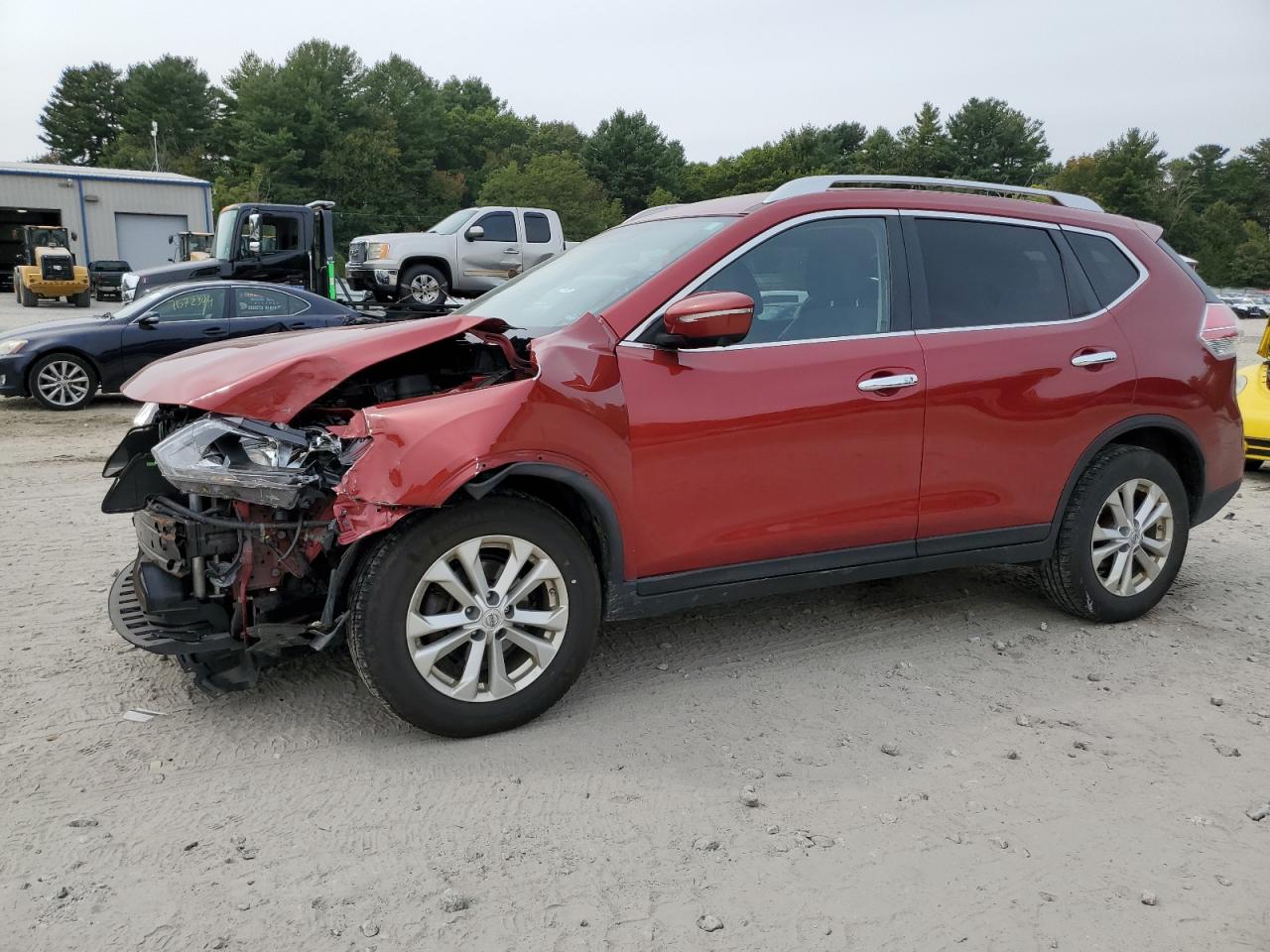 2015 Nissan Rogue S VIN: KNMAT2MV8FP504972 Lot: 71941094