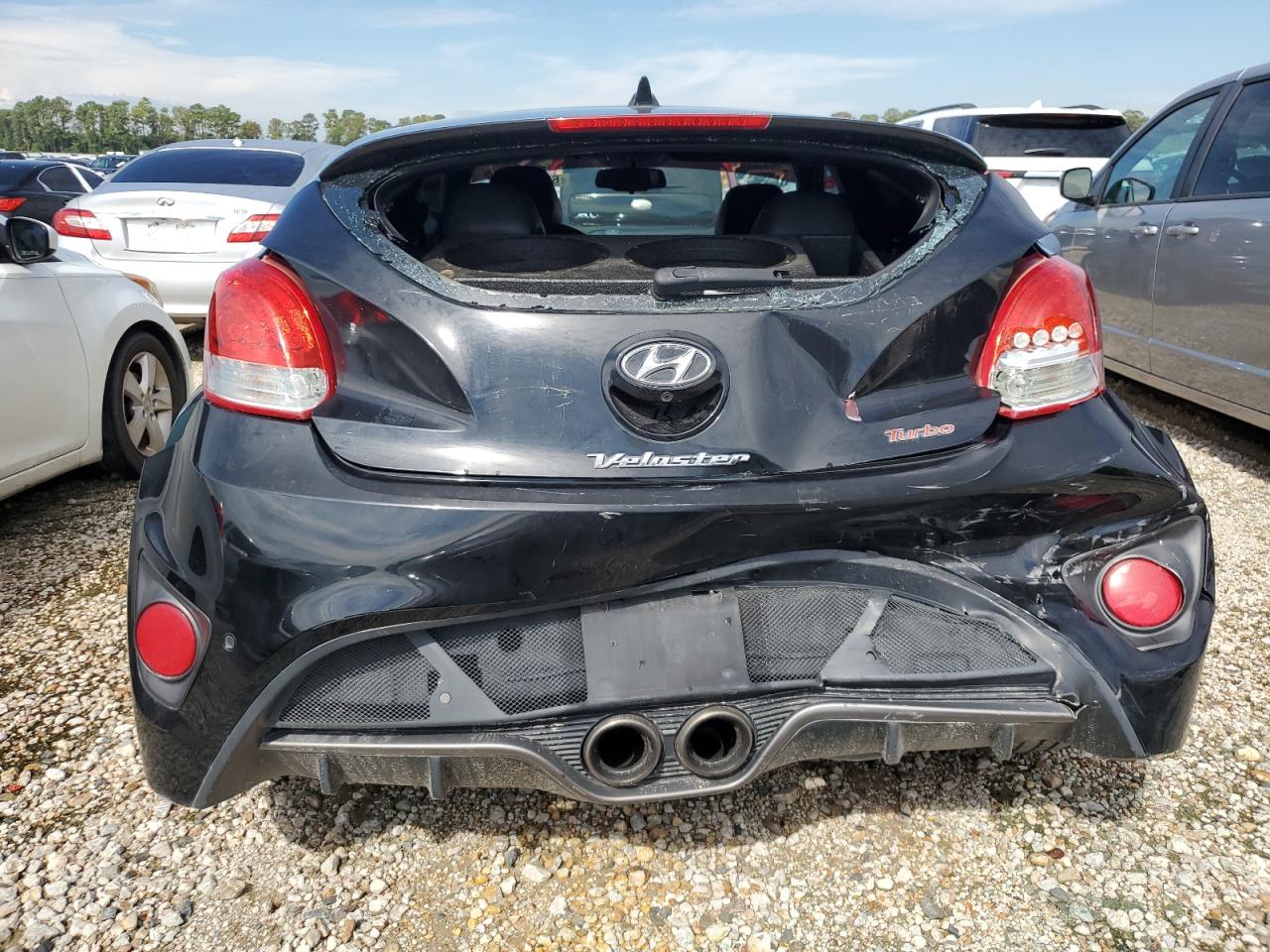 2016 Hyundai Veloster Turbo VIN: KMHTC6AE6GU272522 Lot: 69160304