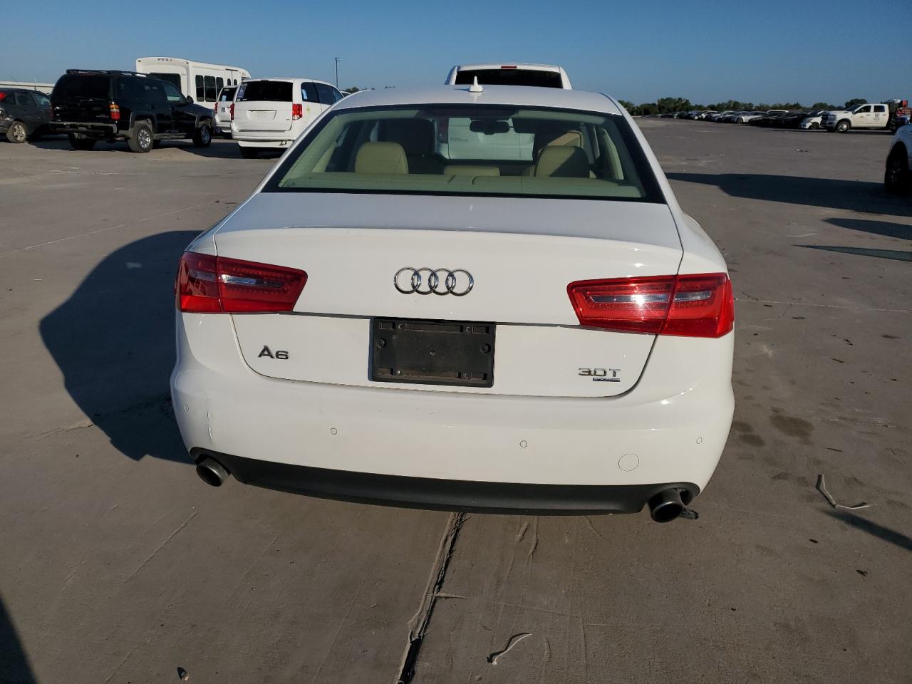 2013 Audi A6 Premium Plus VIN: WAUGGAFCXDN099093 Lot: 72547034