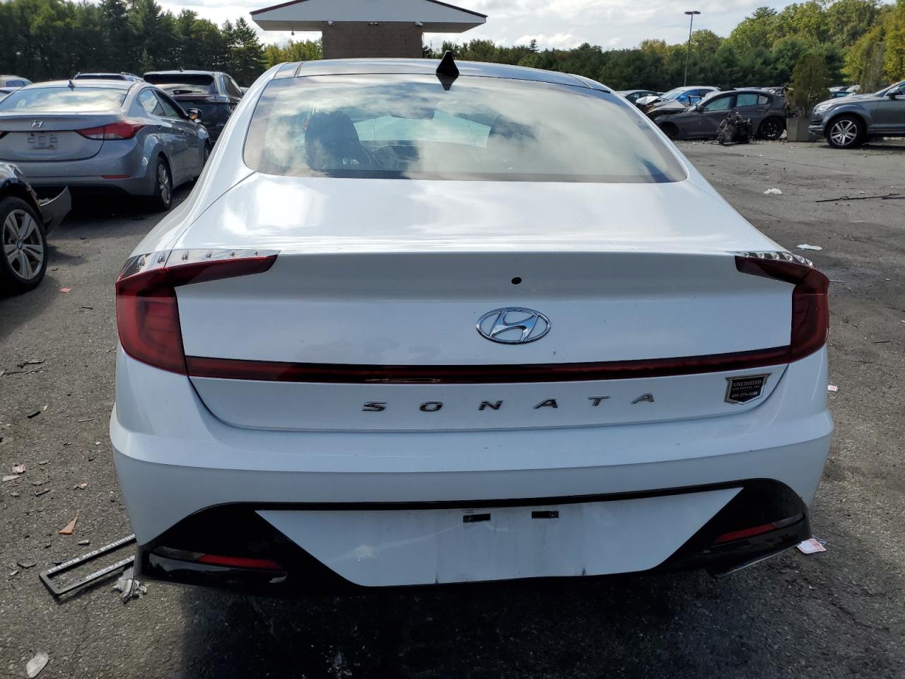 2021 Hyundai Sonata Sel VIN: 5NPEF4JA4MH121822 Lot: 71648354