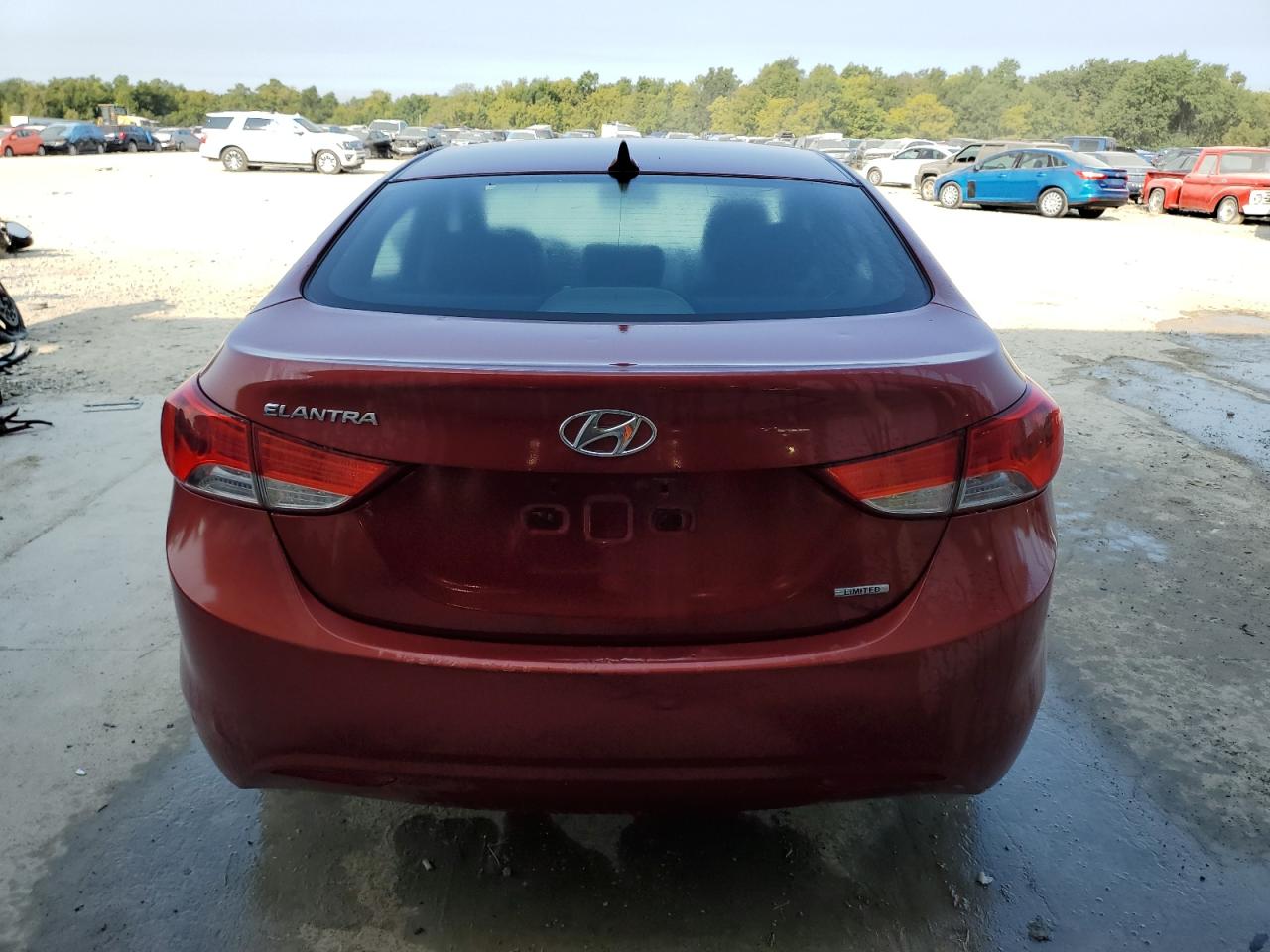 2011 Hyundai Elantra Gls VIN: KMHDH4AE4BU141852 Lot: 70538964