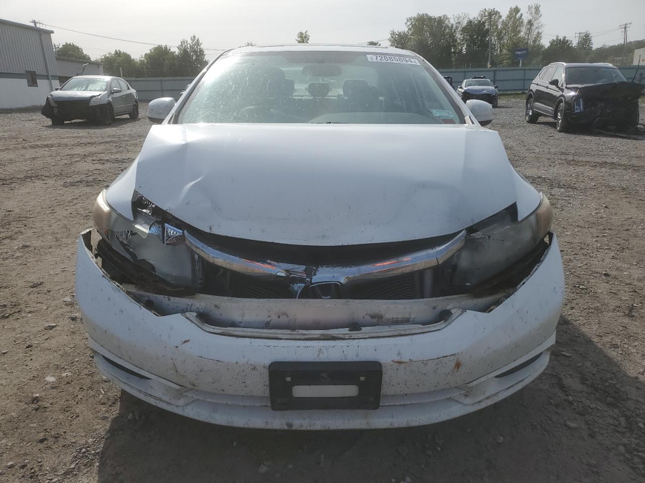 2012 Honda Civic Ex VIN: 2HGFB2F86CH536658 Lot: 72885894