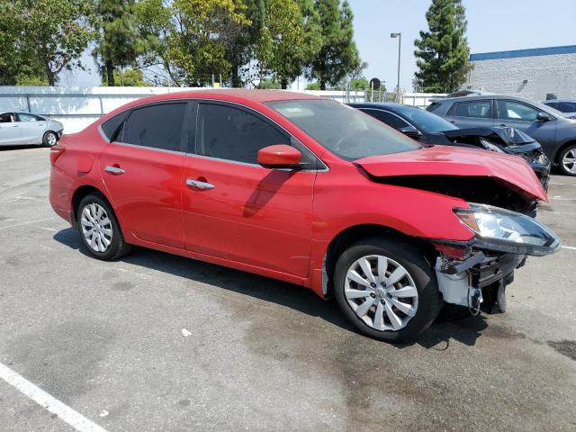  NISSAN SENTRA 2017 Red