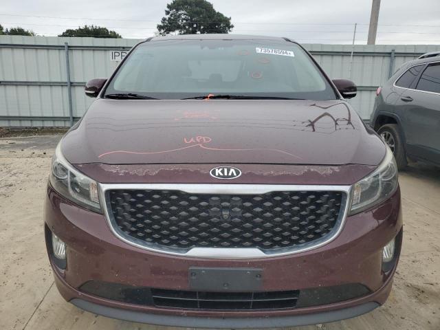 Minivans KIA All Models 2016 Red