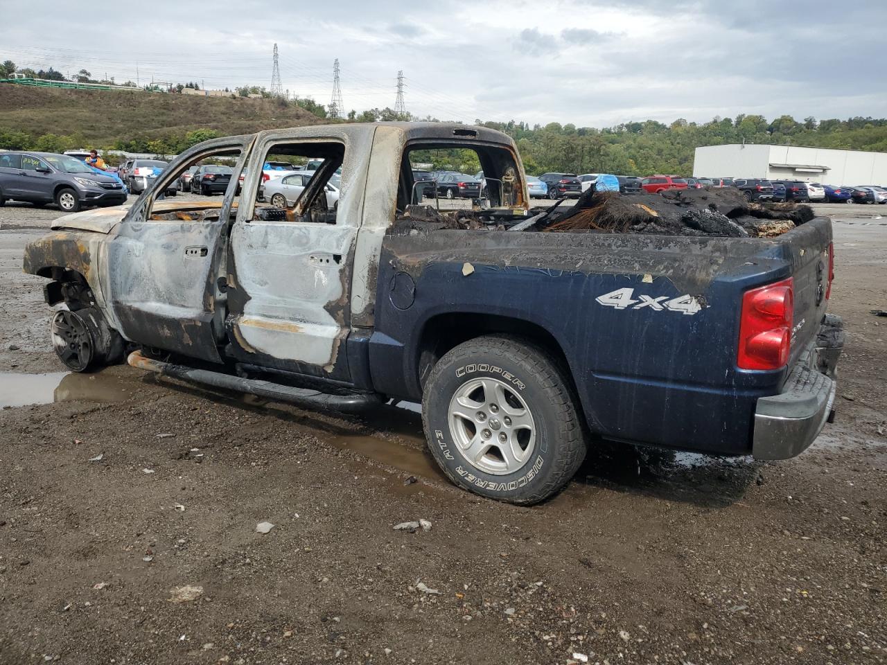 2006 Dodge Dakota Quad Slt VIN: 1D7HW48N36S539885 Lot: 73121014