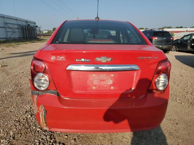  CHEVROLET SONIC 2015 Червоний
