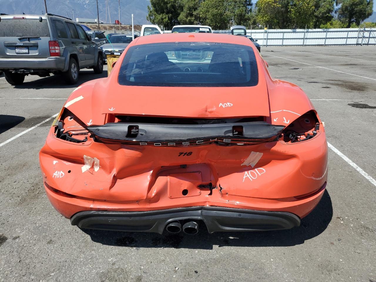 WP0AA2A87MS260522 2021 Porsche Cayman Base