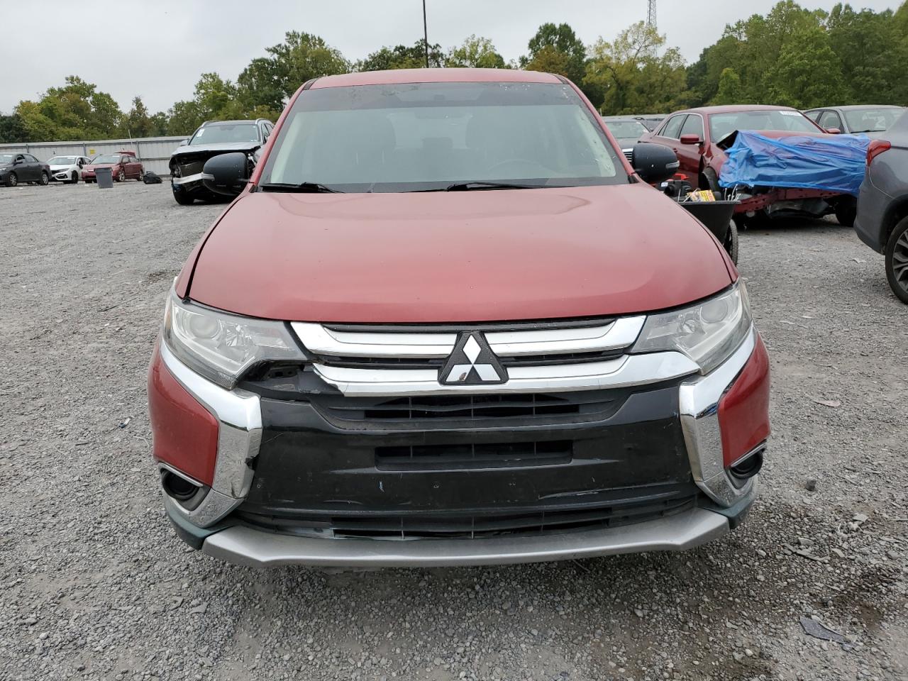 2017 Mitsubishi Outlander Es VIN: JA4AD2A3XHZ016771 Lot: 71718274