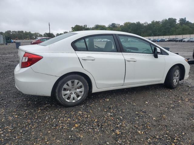  HONDA CIVIC 2012 White