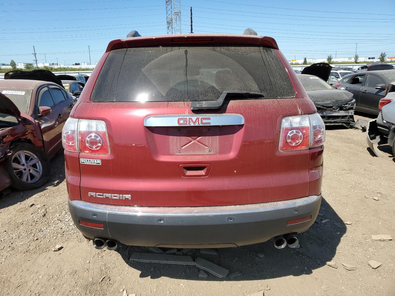 1GKLRLED2AJ113271 2010 GMC Acadia Sle