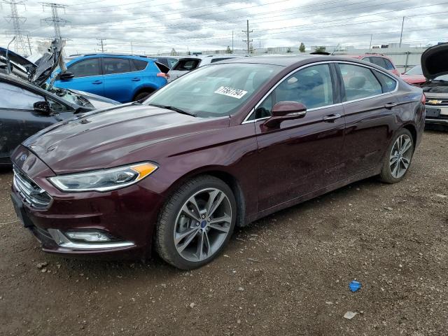  FORD FUSION 2017 Burgundy