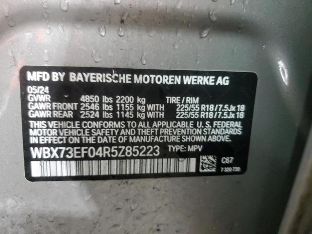 WBX73EF04R5Z85223 BMW X1 XDRIVE2 13