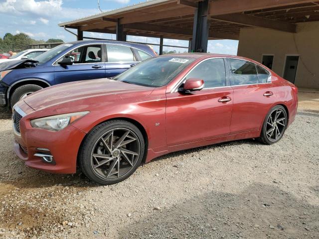  INFINITI Q50 2014 Red