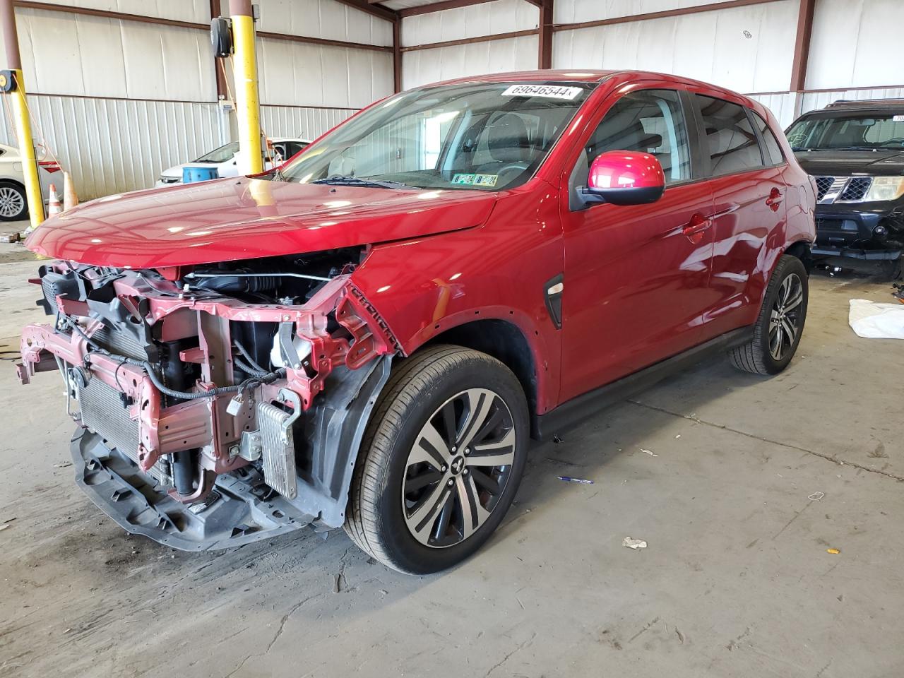 2020 Mitsubishi Outlander Sport Es VIN: JA4AP3AU2LU008224 Lot: 69646544