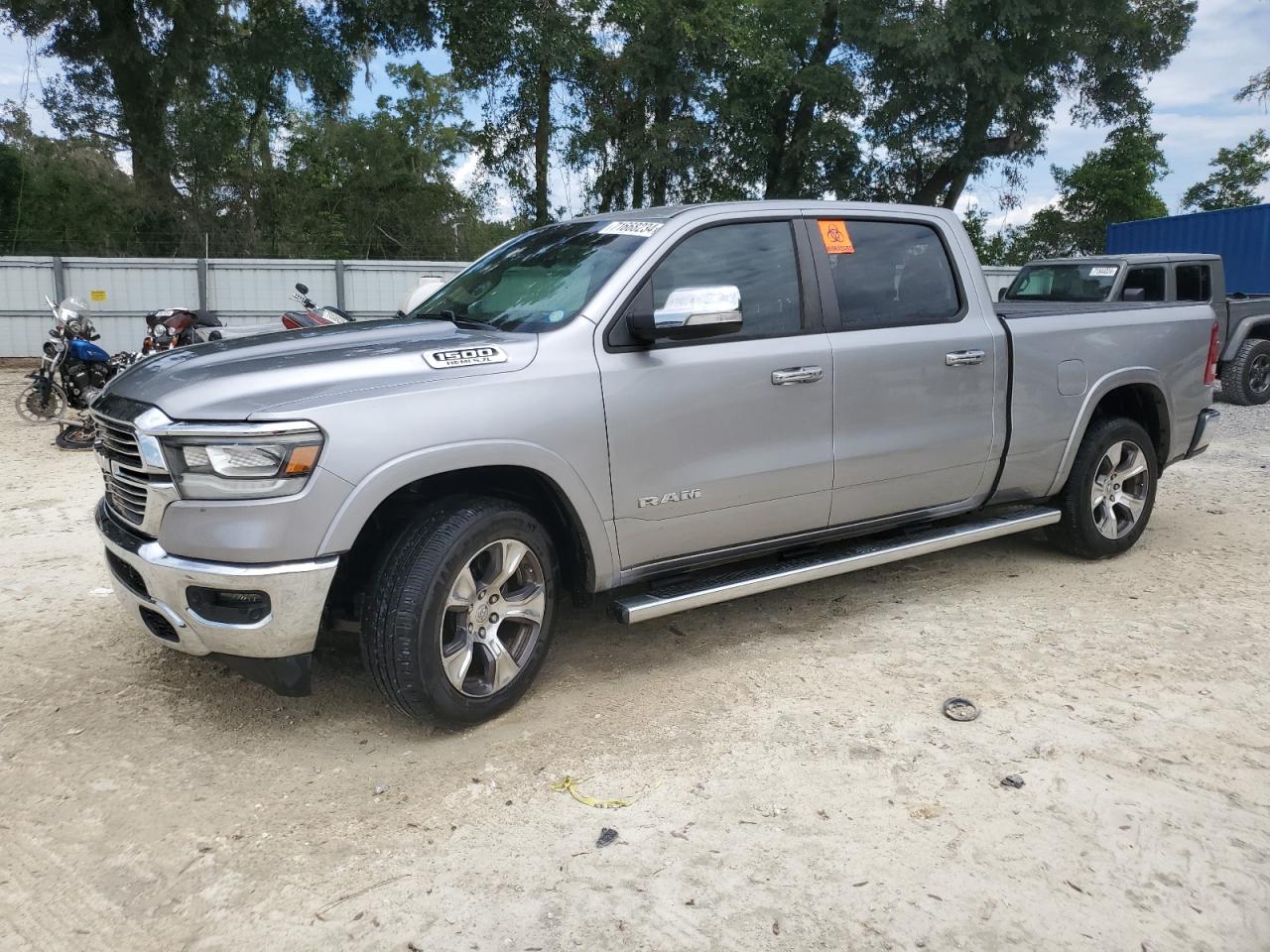 2019 Ram 1500 Laramie VIN: 1C6SRFRT6KN897305 Lot: 71668234