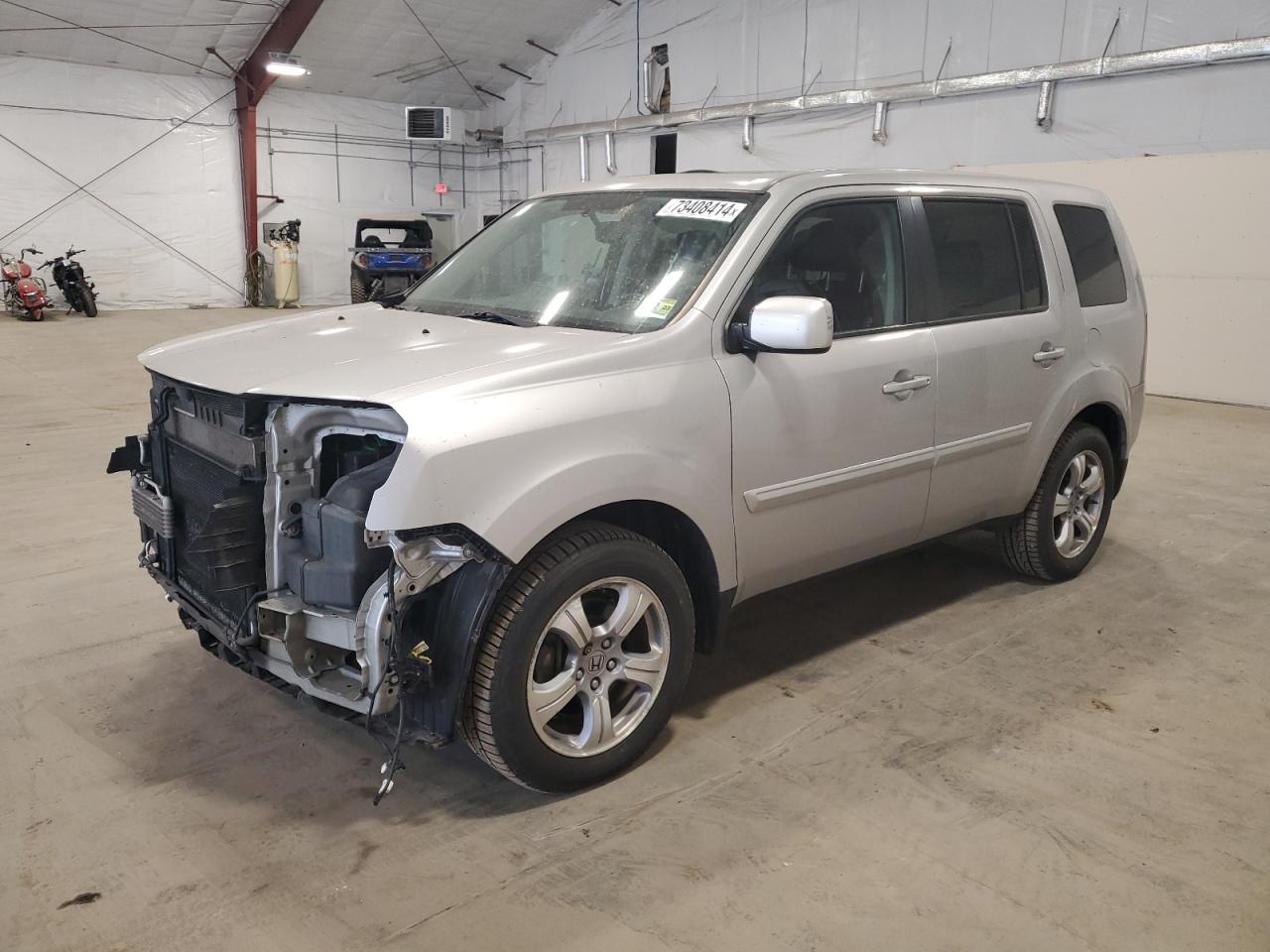 2015 Honda Pilot Exl للبيع في Center Rutland، VT - Front End