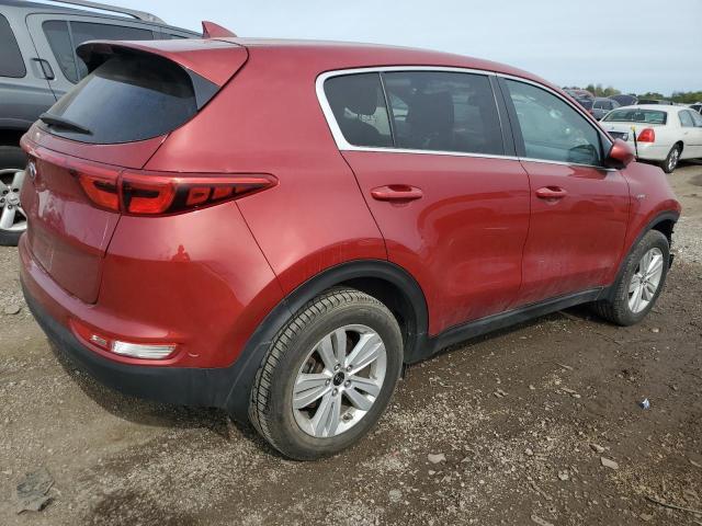  KIA SPORTAGE 2018 Czerwony