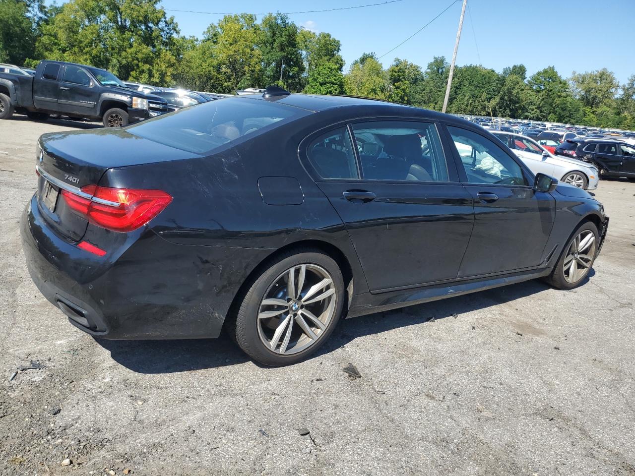 2017 BMW 740 Xi VIN: WBA7E4C54HGU99710 Lot: 69572544