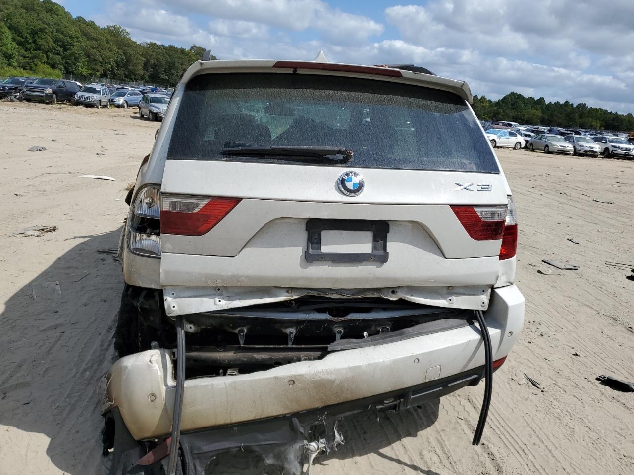 2008 BMW X3 3.0Si VIN: WBXPC93408WJ06064 Lot: 70198224