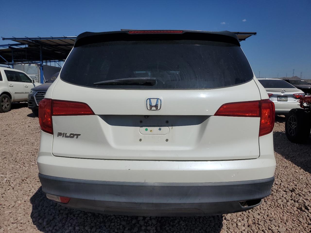 2016 Honda Pilot Lx VIN: 5FNYF5H14GB032506 Lot: 72412344