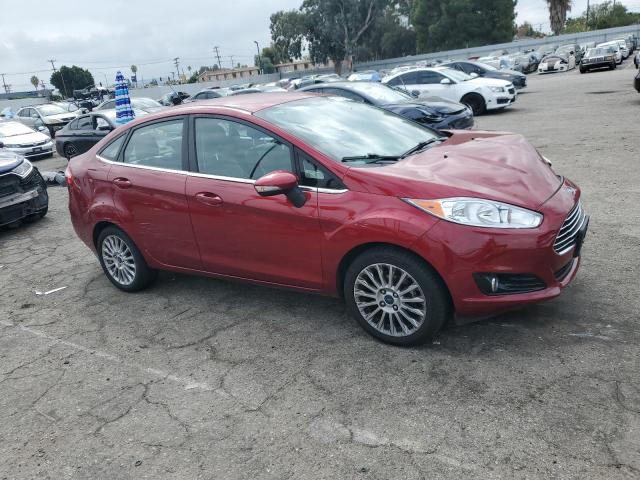  FORD FIESTA 2015 Червоний