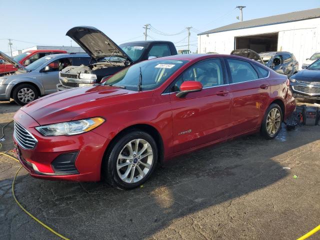  FORD FUSION 2019 Czerwony