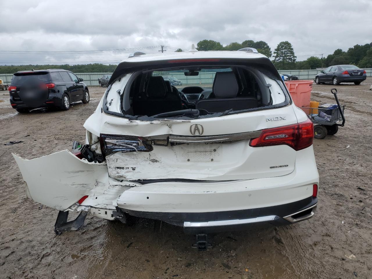 2017 Acura Mdx Advance VIN: 5FRYD4H80HB015506 Lot: 71387434