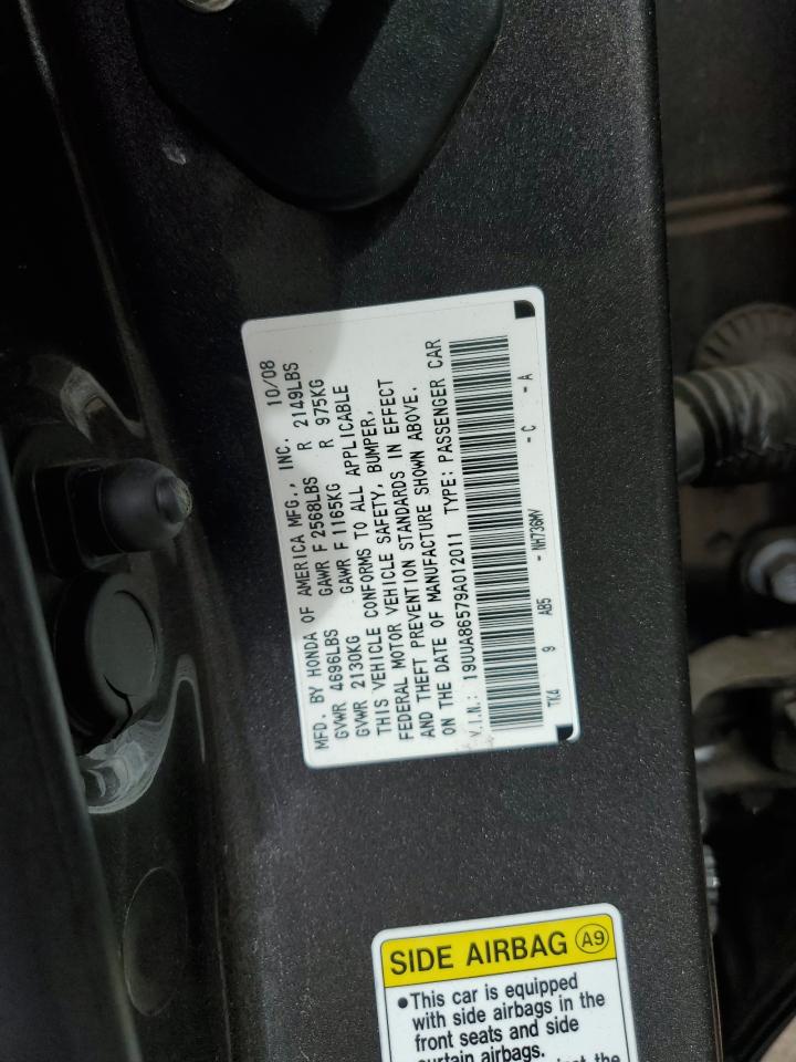 19UUA86579A012011 2009 Acura Tl