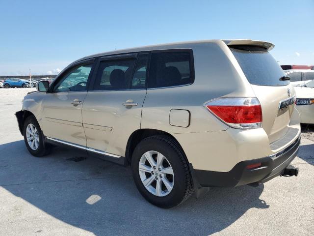  TOYOTA HIGHLANDER 2012 tan