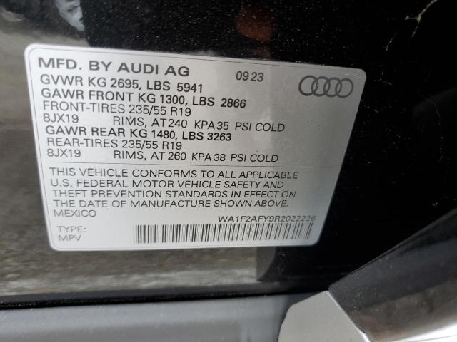 WA1F2AFY9R2022226 Audi Q5 E PREST 14