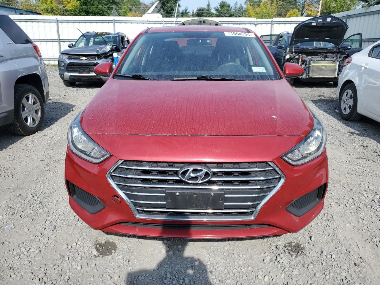 2021 Hyundai Accent Se VIN: 3KPC24A62ME128982 Lot: 71564534