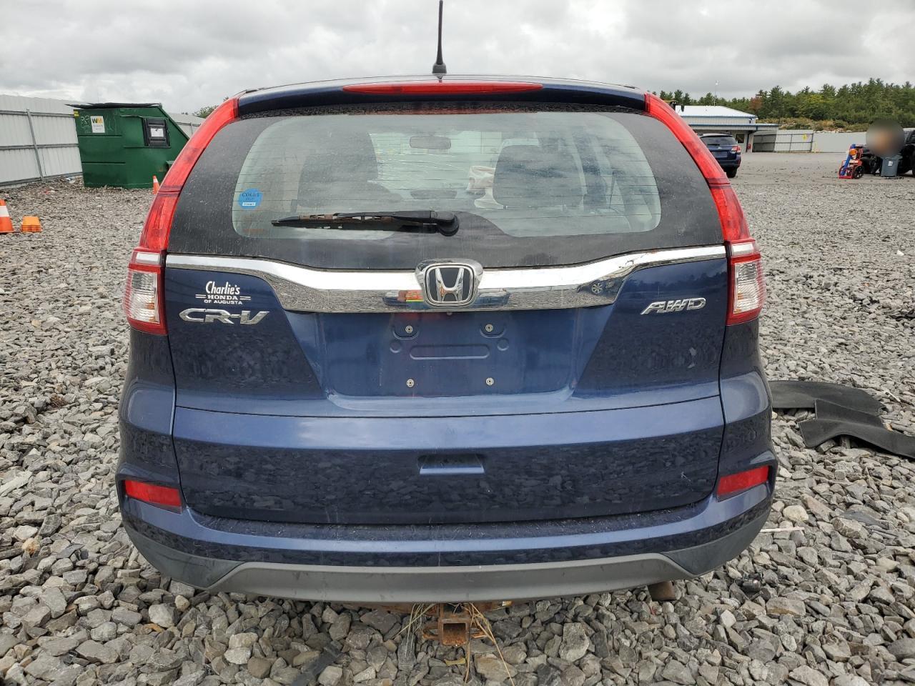 2HKRM4H35FH604267 2015 Honda Cr-V Lx