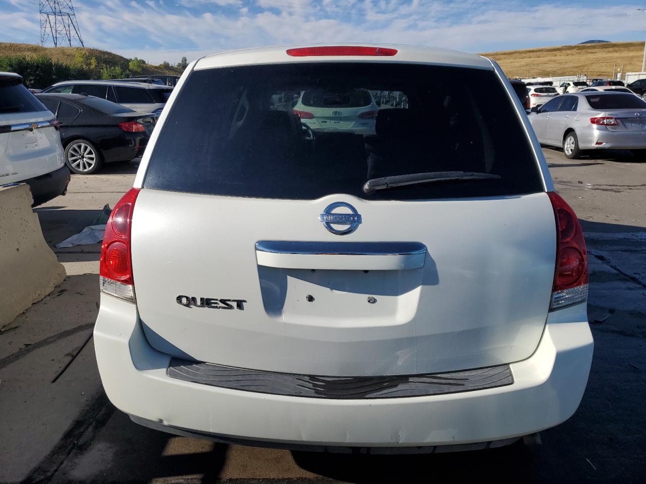 2007 Nissan Quest S VIN: 5N1BV28U07N109015 Lot: 71560994